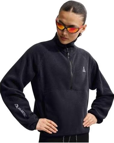 NIKE FELPA ACG HJ0237-010 IN PILE UOMO NERO