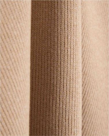 LACOSTE SUDADERA SF9781-00-4KI BEIGE DE MUJER