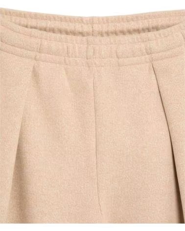 LACOSTE PANTALON LONG XF9786-00-4KI POUR FEMME EN BEIGE