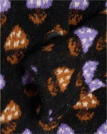 HUF JERSEY WKN0044-BLACK CON ESTAMPADO DE SETAS