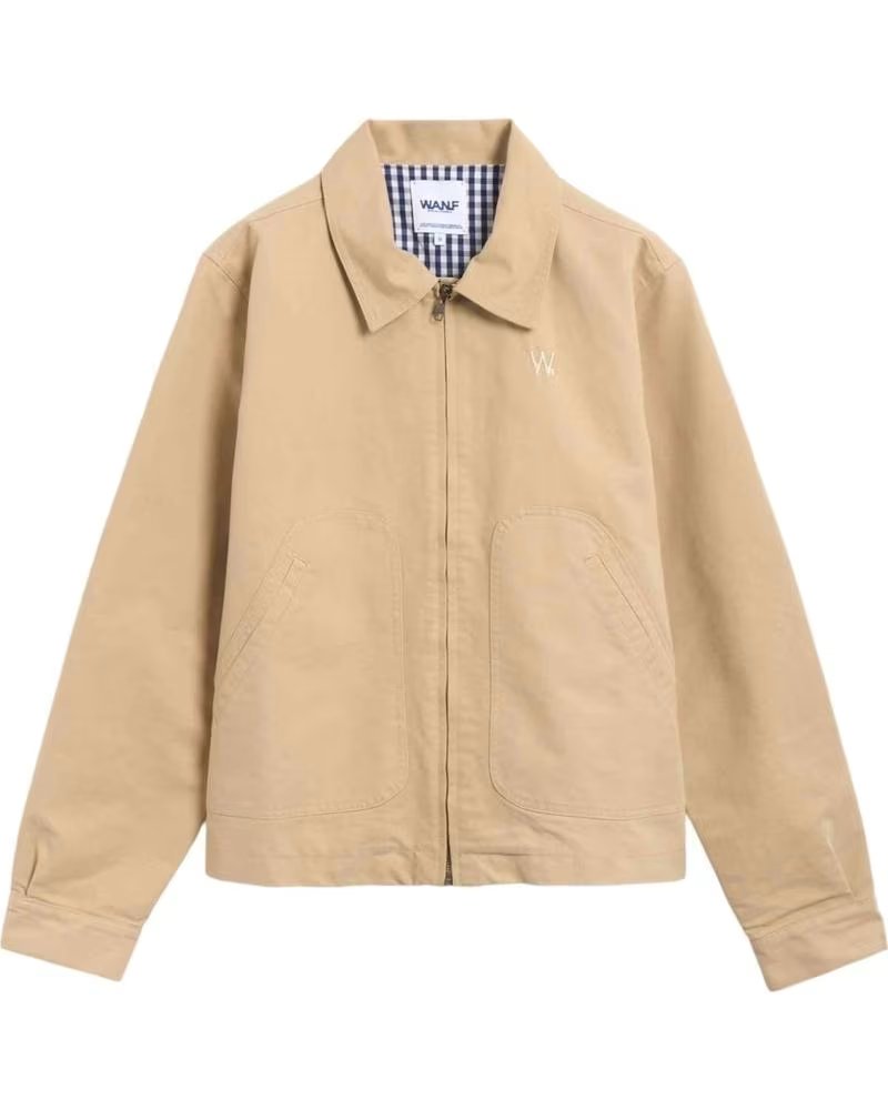 WE ARE NOT FRIENDS GIACCA UNISEX WANF-SP2527 BEIGE