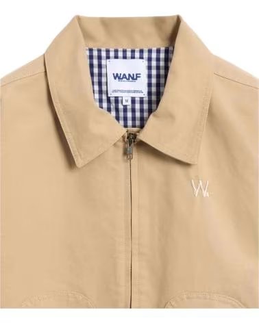 WE ARE NOT FRIENDS GIACCA UNISEX WANF-SP2527 BEIGE