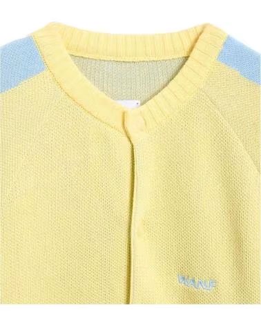 WE ARE NOT FRIENDS STRICKJACKE WANF-SP2521 IN GELB UNISEX