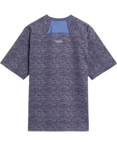 PLEASURES CAMISETA DE MANGA CORTA P25SU015-NAVY EN GRIS PARA UNISEX