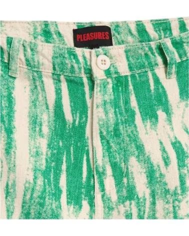 PLEASURES PANTALÓN CARGO UNISEX P25SP041-GREEN
