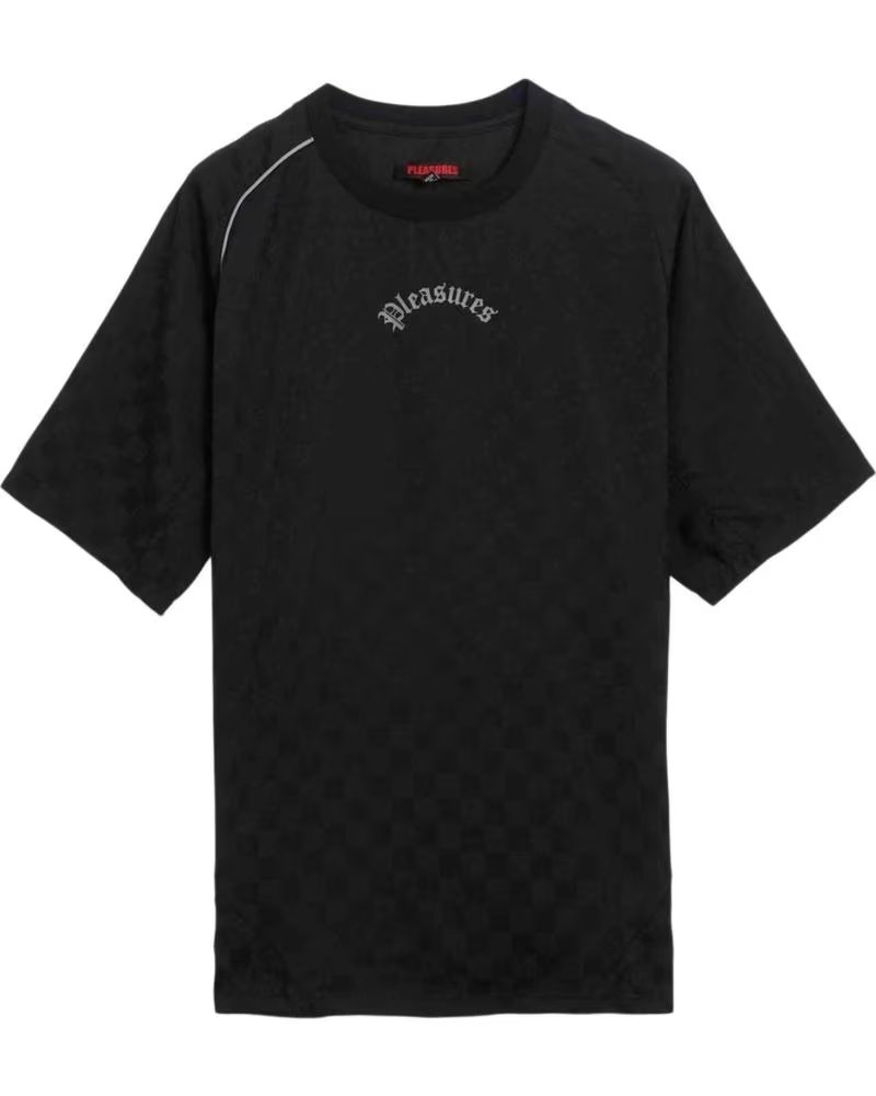 PLEASURES T-SHIRT P25SP028-BLACK UNISEX
