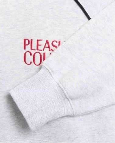 PLEASURES SUDADERA UNISEX P24W020-GREY
