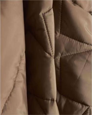 PLEASURES GIACCA TRAPUNTATA UNISEX P24W016-BROWN