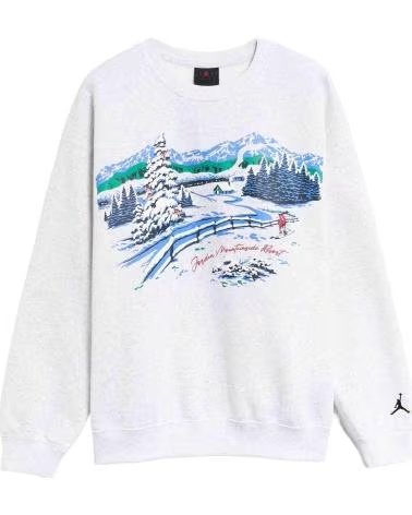 JORDAN FELPA MOUNTAINSIDE RESORT HV3340-051 UNISEX