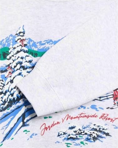 JORDAN FELPA MOUNTAINSIDE RESORT HV3340-051 UNISEX