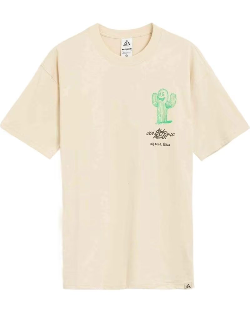 NIKE ACG KURZARM-T-SHIRT HV1292-229 IN BEIGE