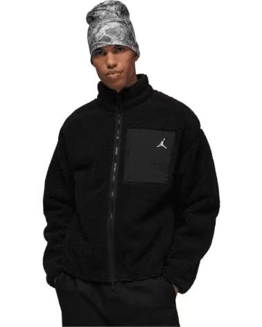 JORDAN SWEATSHIRT FLEECE HV0778-010 PRETO