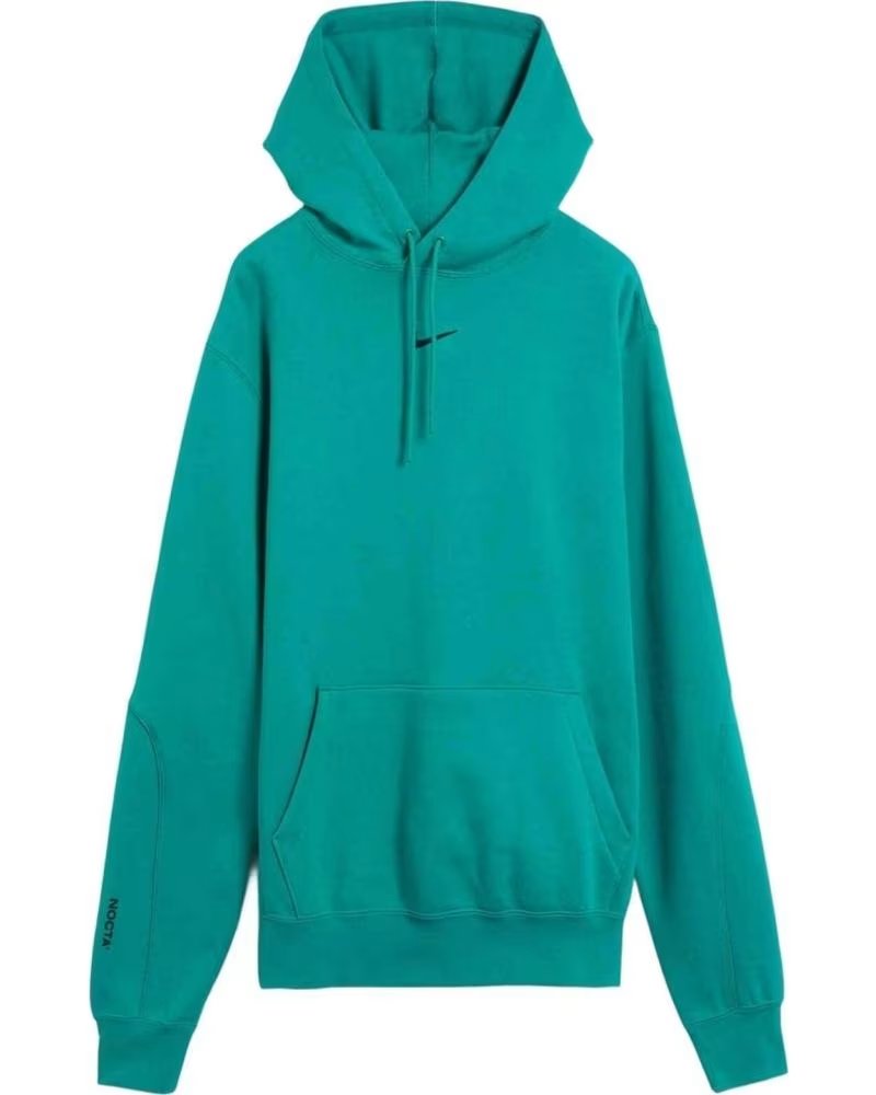 NIKE FELPA CON CAPPUCCIO HM5762-370 VERDE UOMO
