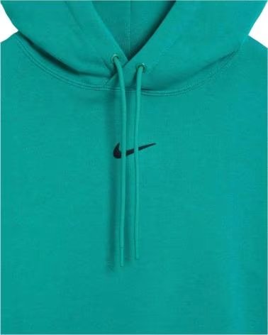 NIKE FELPA CON CAPPUCCIO HM5762-370 VERDE UOMO