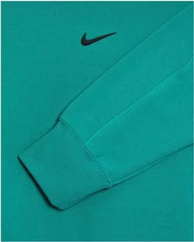 NIKE FELPA CON CAPPUCCIO HM5762-370 VERDE UOMO