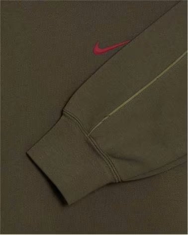 NIKE SUDADERA CON CAPUCHA HM5762-325 EN VERDE PARA HOMBRE