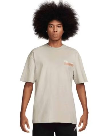 NIKE CAMISETA DE MANGA CURTA FV4893-072 BEGE UNISSEXO