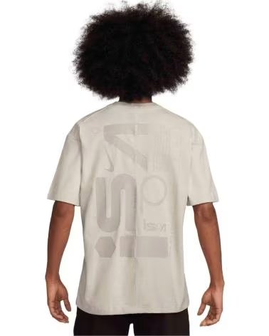 NIKE CAMISETA DE MANGA CURTA FV4893-072 BEGE UNISSEXO