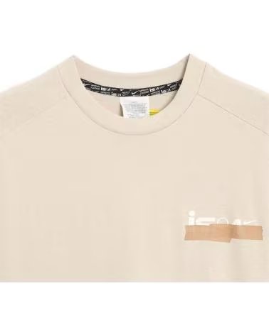 NIKE CAMISETA DE MANGA CURTA FV4893-072 BEGE UNISSEXO