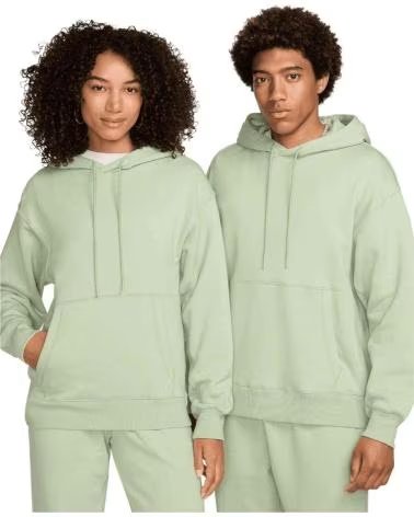 NIKE FELPA CON CAPPUCCIO FV4878-343 VERDE