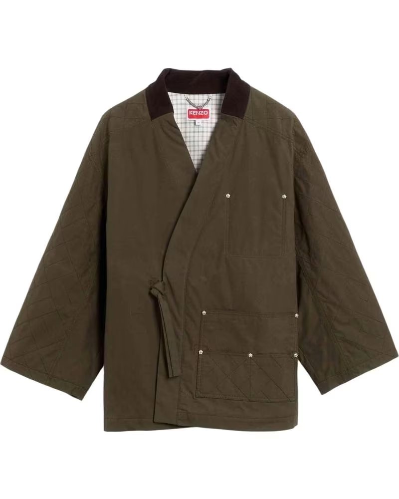 KENZO VESTE FF65MA1469HD-51 MARRON