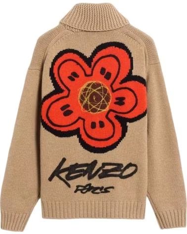 KENZO JERSEY FF65CA7413CK-11 MARRÓN UNISEX