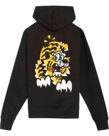 KENZO KAPUZENPULLOVER FF55SW2724MC-99J SCHWARZ UNISEX