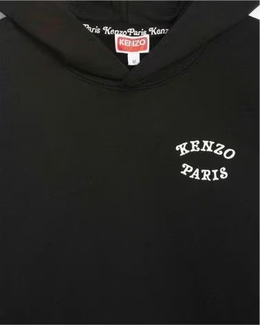 KENZO KAPUZENPULLOVER FF55SW2724MC-99J SCHWARZ UNISEX