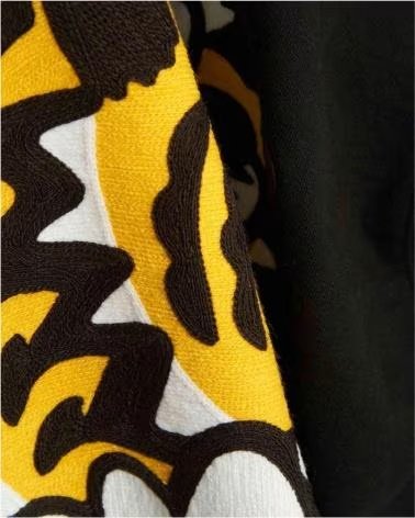 KENZO KAPUZENPULLOVER FF55SW2724MC-99J SCHWARZ UNISEX