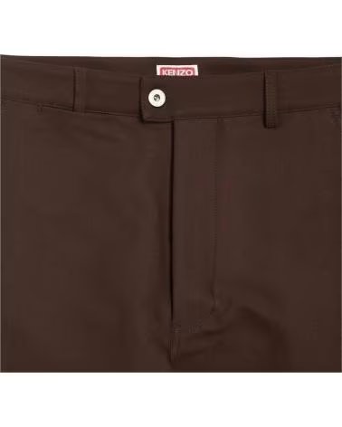 KENZO PANTALON LARGO FF55PA3659GB-90 MARRON HOMBRE
