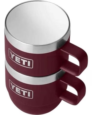 YETI COPOS TÉRMICOS SKU-0331-24H2WS, AÇO INOXIDÁVEL VERMELHO