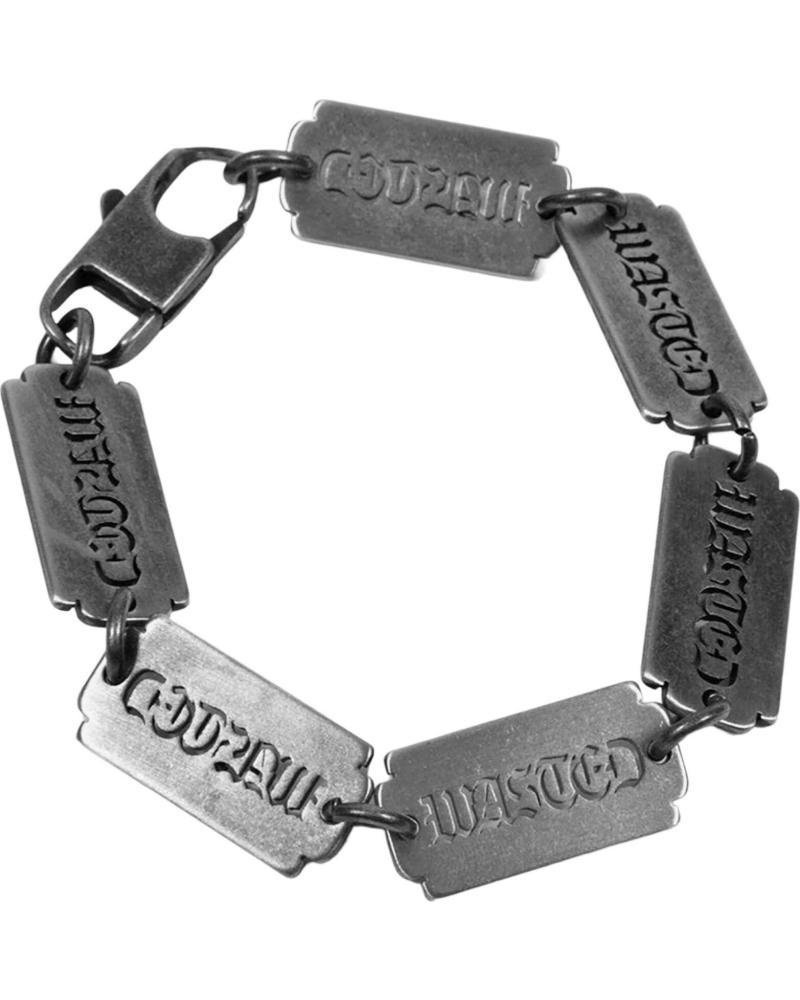 WASTED PARIS PULSERA WST-SHARP-FW25 EN PLATEADO PARA HOMBRE