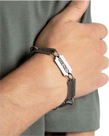 WASTED PARIS PULSERA WST-SHARP-FW25 EN PLATEADO PARA HOMBRE