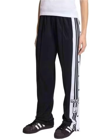 ADIDAS PANTALONI LUNGHI KD2932 CON BOTTONI LATERALI BLACK