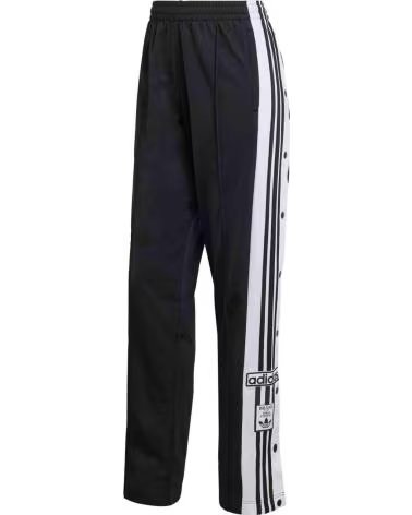 ADIDAS PANTALONI LUNGHI KD2932 CON BOTTONI LATERALI BLACK