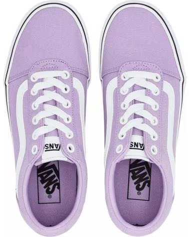 Woman Trainers VANS OFF THE WALL WARD CANVAS SNEAKERS VN0A5HTMCPT1 MORADO