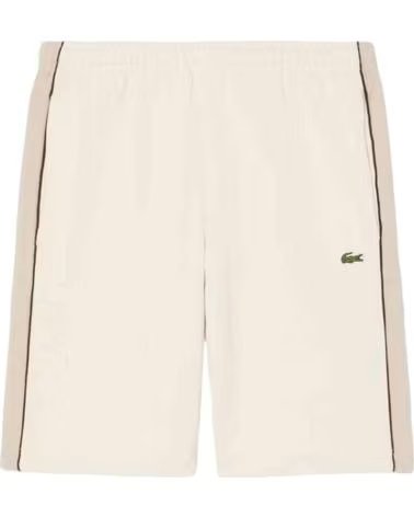 LACOSTE ELASTIC WAIST SHORTS BEIGE KURZE HOSE LAPONIE-LIONNE