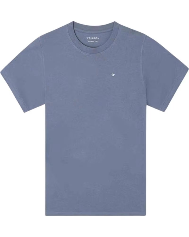 SILBON CAMISETA DE MANGA CORTA SS261040402270 EN AZUL PARA HOMBRE SD