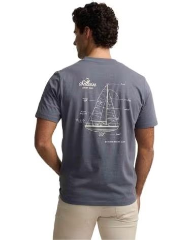 SILBON CAMISETA DE MANGA CORTA SS261040402270 EN AZUL PARA HOMBRE SD