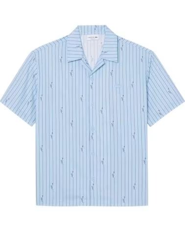LACOSTE CHEMISE CH234300-413 À RAYURES POUR HOMME SD