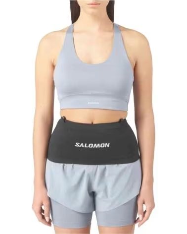 SALOMON CINTURA DA CORSA ADV SKIN SEAMLESS BLACK-WHITE-