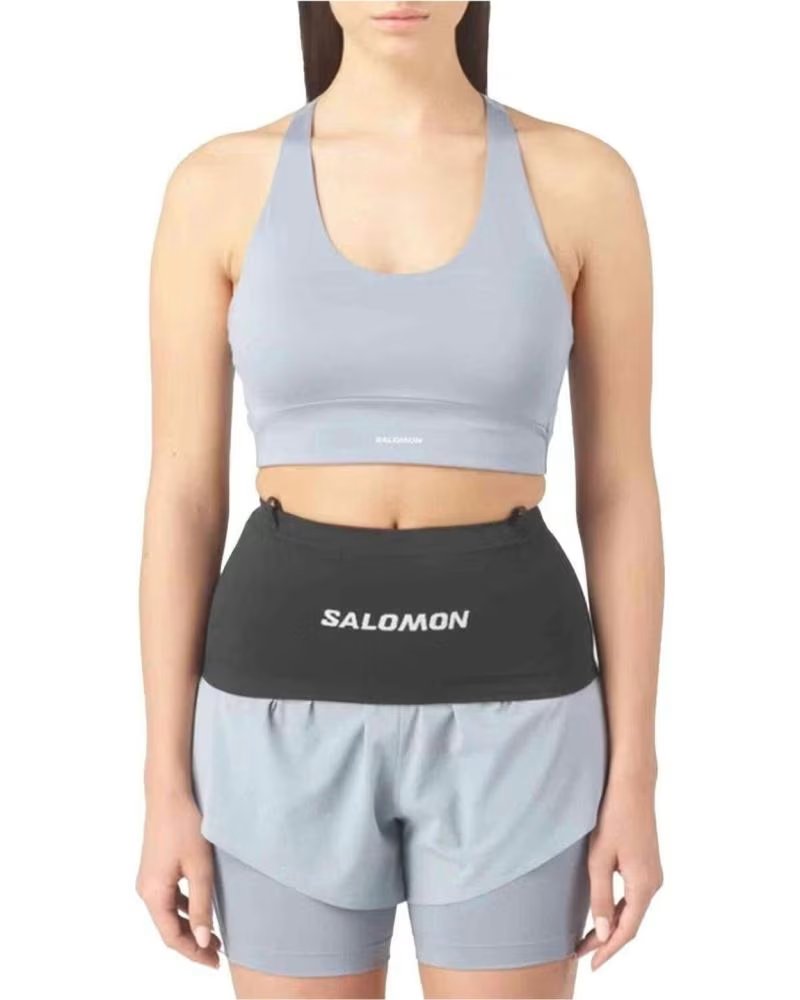 SALOMON CINTURA DA CORSA ADV SKIN SEAMLESS BLACK-WHITE-