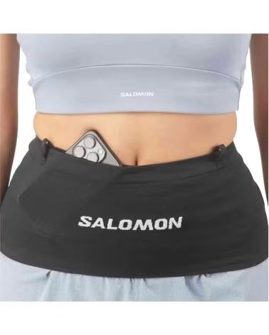 SALOMON CINTURA DA CORSA ADV SKIN SEAMLESS BLACK-WHITE-