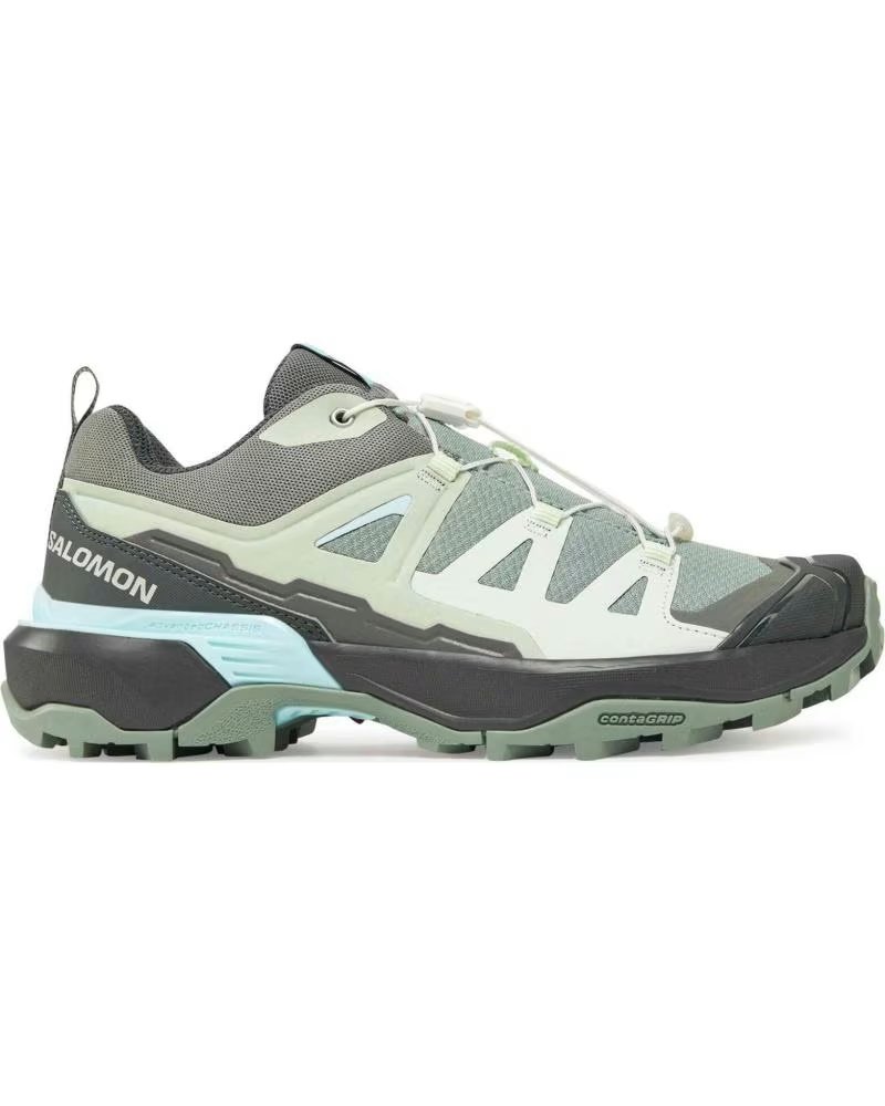 SALOMON SCARPE L47739500 DA UOMO GREEN MILIEU URBAN CHIC MILIEU-URBAN CHIC-CLEARLY AQU