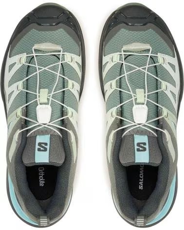 SALOMON SCARPE L47739500 DA UOMO GREEN MILIEU URBAN CHIC MILIEU-URBAN CHIC-CLEARLY AQU