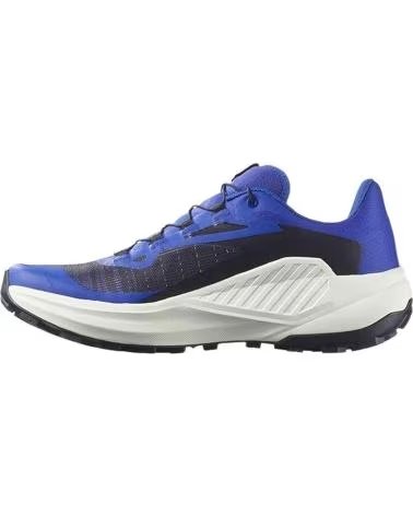 SALOMON GENESIS EQUIPE SNEAKER BLAU UND ROT UNISEX SURF THE WEB-FIERY RED-WHITE