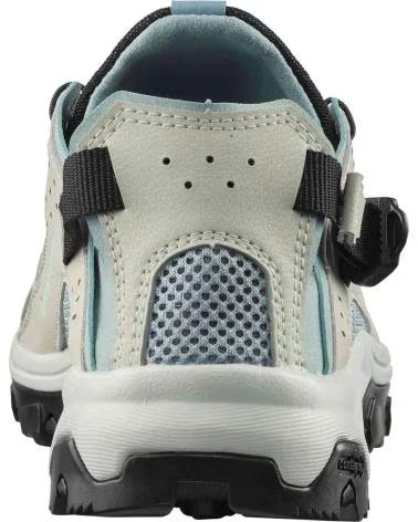 SALOMON L49110700 TREKKING-SCHUHE UNISEX GREEN MILIEU-SEA FOAM-CLEARLY AQUA