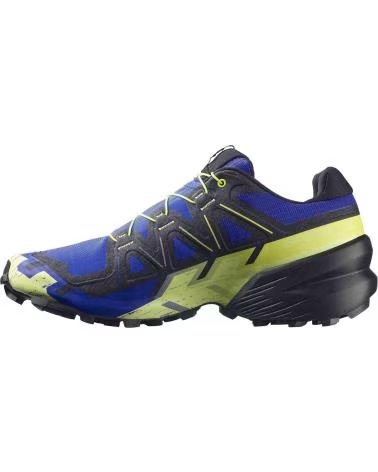 SALOMON SPEEDCROSS 6 LAUFSCHUHE BLUING-BLACK-ACID LIME