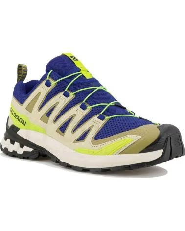 SALOMON ZAPATILLAS DE TREKKING XA PRO 3D V9 EN MULTICOLOR PARA HOMBRE BLUING-BOG-ACID LIME
