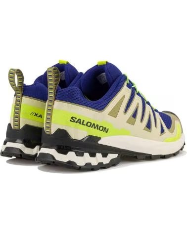 SALOMON ZAPATILLAS DE TREKKING XA PRO 3D V9 EN MULTICOLOR PARA HOMBRE BLUING-BOG-ACID LIME